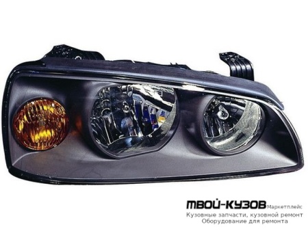 ФАРА ПРАВАЯ СТОРОНА ПОД КОРРЕКТОР ЧЁРНЫЙ (DEPO) для Hyundai ELANTRA (2004-)