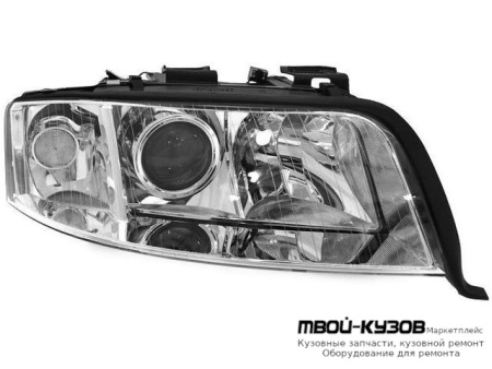 ФАРА ПРАВАЯ СТОРОНА ПОД КОРРЕКТОР (DEPO) для Audi A6 (09.1997 - 03.2004)