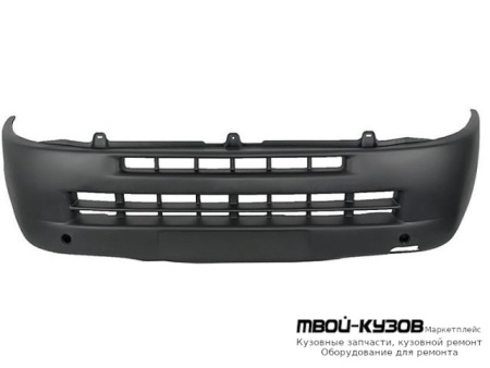 БАМПЕР ПЕРЕДНИЙ (ИТАЛИЯ) для Peugeot BOXER / CITROEN JUMPER / FIAT DUCATO (04.1994 - 03.2002) (04.2002-), Citroen JUMPER / FIAT DUCATO / PEUGEOT BOXER (04.1994 - 03.2002) (04.2002-), Fiat DUCATO + Рос. сборка / PEUGEOT BOXER / CITROEN JUMPER (04.1994 - 03