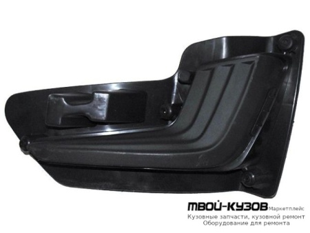 РЕШЕТКА БАМПЕРА ПЕРЕДНИЙ ЛЕВАЯ СТОРОНА БЕЗ ОТВЕРСТИЙ ПОД ПРОТИВОТУМАННЫЕ ФАРЫ (КИТАЙ) для KIA RIO (2011-2017)