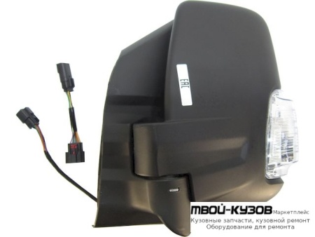 ЗЕРКАЛО ЛЕВАЯ СТОРОНА ЭЛЕКТР С ПОДОГРЕВОМ БЕЛ УКАЗАТЕЛЬ ПОВОРОТА (CONVEX) (КИТАЙ) для Ford TRANSIT (2014-)