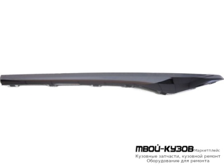 МОЛДИНГ КУЗОВА ЛЕВАЯ СТОРОНА НА ЗАДНИЙ ДВЕРЬ ХРОМ (КИТАЙ) для Renault KAPTUR (2016-)