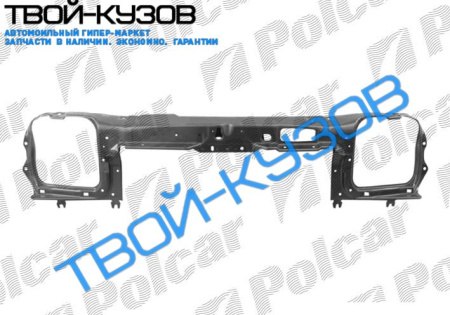 DOBLO 01-05 ПАНЕЛЬ ПЕРЕДНЯЯ ВЕРХНЯЯ С РАМКАМИ ФАР