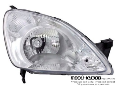 ФАРА ПРАВАЯ СТОРОНА С УКАЗАТЕЛЬ ПОВОРОТА БЕЛ для Honda CRV (2002-2005)