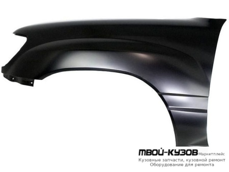 КРЫЛО ПЕРЕДНИЙ ЛЕВАЯ СТОРОНА БЕЗ ОТВ (ТАЙВАНЬ) для Toyota LANDCRUISER 100 (1998-)