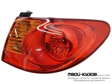 ФОНАРЬ ЗАДНИЙ ВНЕШНИЙ ЛЕВАЯ СТОРОНА (DEPO) для Hyundai ELANTRA (2007-)