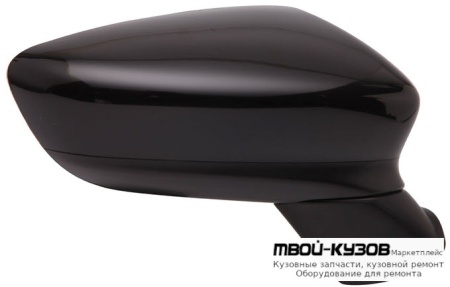 ЗЕРКАЛО ПРАВАЯ СТОРОНА ЭЛЕКТР С ПОДОГРЕВОМ , АВТОСКЛАДЫВ , УКАЗАТЕЛЬ ПОВОРОТА (CONVEX) 8 КОНТ ГРУНТ (ТАЙВАНЬ) для Mazda 6 (2013-)