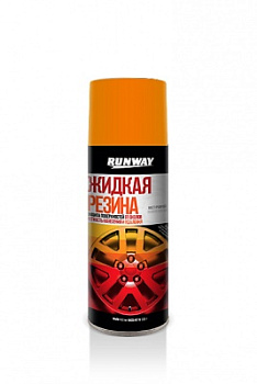Многофункциональное резиновое покрытие Жидкая резина Цвет - Оранжевый 450мл аэрозоль