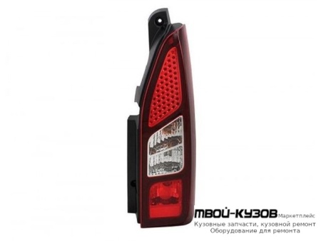 ФОНАРЬ ЗАДНИЙ ВНЕШНИЙ ПРАВАЯ СТОРОНА ОДИНАРН ДВЕРЬ (DEPO) для Citroen BERLINGO (2013-) / PEUGEOT PARTNER (2015-)