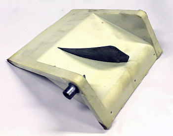 Заслонка управления отопителем ВАЗ-2110 н/о метал.