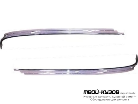 МОЛДИНГ БАМПЕРА ЗАДНИЙ ПРАВАЯ СТОРОНА ХРОМ (ТАЙВАНЬ) для BMW E39 (11.1995 - 2003)