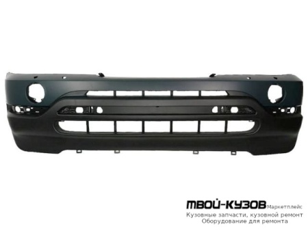 БАМПЕР ПЕРЕДНИЙ С ОТВЕРСТИЯМИ ПОД ОМЫВАТЕЛЬ ФАР С ОТВ ПОД ДАТЧИКИ ГРУНТ (ТАЙВАНЬ) для BMW E53 X5 (1999-2004.2004 - 2006)