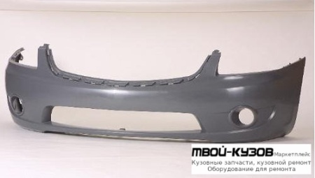 БАМПЕР ПЕРЕДНИЙ ЧЁРНЫЙ (ТАЙВАНЬ) для Mitsubishi GALANT (2007-)
