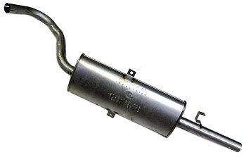 Глушитель осн.ВАЗ-2101-07 алюм. (Universal) 06411S/10401