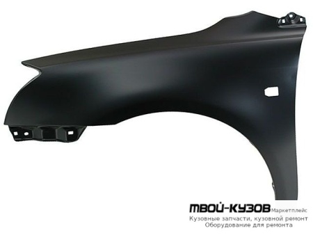 КРЫЛО ПЕРЕДНИЙ ЛЕВАЯ СТОРОНА С ОТВ ПОД ПОВТОРИТЕЛЬ (ТАЙВАНЬ) для Toyota AVENSIS (2003-2007)