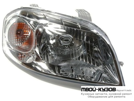 ФАРА ПРАВАЯ СТОРОНА С КОРРЕКТОР (СЕДАН) (КИТАЙ) для Chevrolet AVEO T250 (2006-)