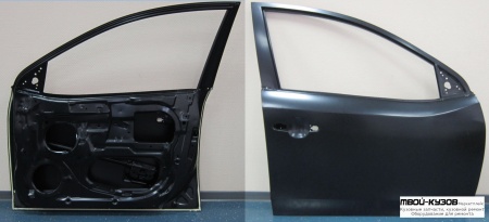 ДВЕРЬ ПЕРЕДНИЙ ПРАВАЯ СТОРОНА (КИТАЙ) для KIA CERATO (2009-2012)
