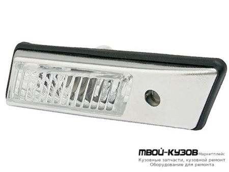 ПОВТОРИТЕЛЬ ПОВОРОТА В КРЫЛО ЛЕВАЯ + ПРАВАЯ (КОМПЛЕКТ) ХРОМ КОРПУС (DEPO) БЕЛЫЙ для BMW E36 (12.1990 - 01.2000)