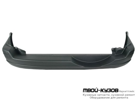 БАМПЕР ЗАДНИЙ (USA) С 2 ОТВ П/ КАТАФОТ ЧЁРНЫЙ (ТАЙВАНЬ) для Honda CRV (1996-2002)