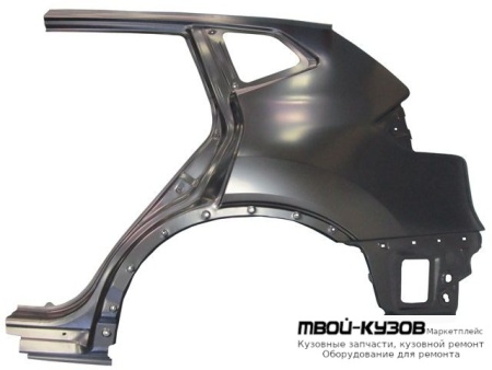 КРЫЛО ЗАДНИЙ ЛЕВАЯ СТОРОНА (КИТАЙ) для Nissan X-TRAIL (2015-)