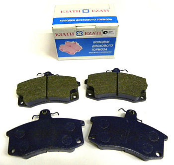 Колодка тормозная ВАЗ-2110 передняя (ЕЗАТИ) (4 шт.)