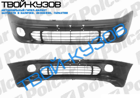 MAREA - БАМПЕР ПЕРЕДНИЙ ГРУНТ С ОТВ