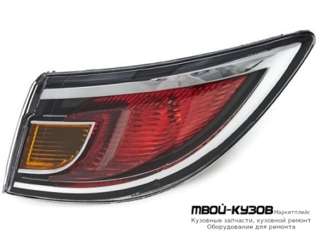 ФОНАРЬ ЗАДНИЙ ВНЕШНИЙ ПРАВАЯ СТОРОНА ВНУТРИ (DEPO) КРАСНЫЙ для Mazda 6 (2008-2012)