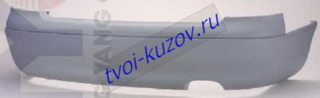 626 БАМПЕР задний (4 дв) (5 дв) загрунтов. (под покраску)