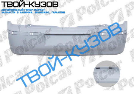 POLO (HB) 1099-0801 - БАМПЕР ЗАДНИЙ