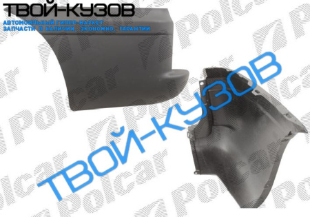 DOBLO 01-05 УГОЛ ЗАДНЕГО БАМПЕРА ЛЕВЫЙ
