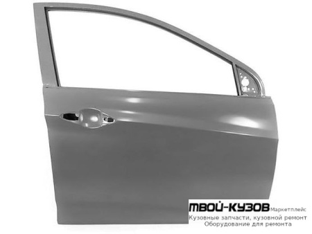 ДВЕРЬ ПЕРЕДНИЙ ПРАВАЯ СТОРОНА (КИТАЙ) для Hyundai SOLARIS (2011-)