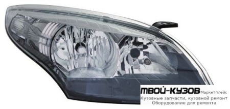 ФАРА ПРАВАЯ СТОРОНА С КОРРЕКТОР (DEPO) для Renault MEGANE (2008-)