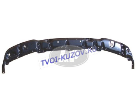 БАМПЕР ПЕРЕДНИЙ чёрный без отверстий  - для MITSUBISHI PAJERO MONTERO