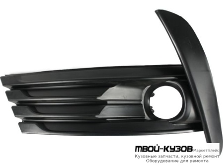 РЕШЕТКА БАМПЕРА ПЕРЕДНИЙ ЛЕВАЯ СТОРОНА С ОТВЕРСТИЯМИ ПОД ПРОТИВОТУМАННЫЕ ФАРЫ (КИТАЙ) для Toyota COROLLA E180 (2013-)