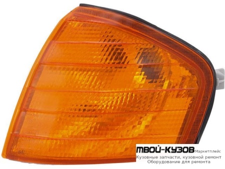 УКАЗ.ПОВОРОТА УГЛОВОЙ ЛЕВАЯ СТОРОНА (DEPO) ЖЕЛТ для Mercedes W202 (06.1993 - 06.2000)