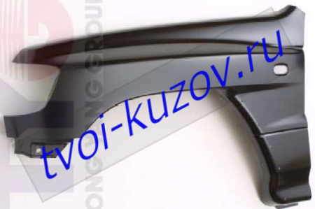 PAJERO КРЫЛО ПЕРЕДНЕЕ левое с отверстием под повторитель поворота без ОТВ под АНТЕННУ