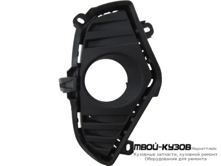 РЕШЕТКА БАМПЕРА ПЕРЕДНИЙ ПРАВАЯ СТОРОНА С ОТВЕРСТИЯМИ ПОД ПРОТИВОТУМАННЫЕ ФАРЫ (КИТАЙ) для Toyota RAV4 (2019-)