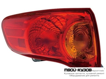 ФОНАРЬ ЗАДНИЙ ВНЕШНИЙ ЛЕВАЯ СТОРОНА (СЕДАН) (КИТАЙ) для Toyota COROLLA E150 (2006-) СЕДАН