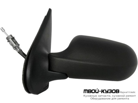 ЗЕРКАЛО ЛЕВАЯ СТОРОНА МЕХАН (ASPHERICAL) (ТАЙВАНЬ) для Fiat ALBEA / PALIO (2005-)