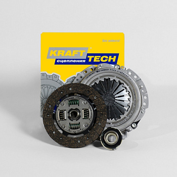 Сцепление в сборе ВАЗ-2106 (Krafttech) усиленный с подш.W18200G
