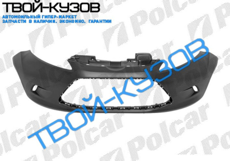 FIESTA 0908- БАМПЕР ПЕРЕДНИЙ ПОД ПОКРАСКУ, НЕГРУНТ.