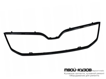 МОЛДИНГ РЕШЕТКИ РАДИАТОРА ЧЁРНЫЙ (КИТАЙ) для Skoda OCTAVIA (2013-2017)