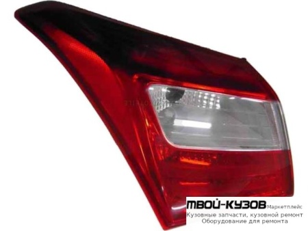 ФОНАРЬ ЗАДНИЙ ВНЕШНИЙ ЛЕВАЯ СТОРОНА (КИТАЙ) для Hyundai I30 (2012-)