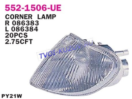 УКАЗАТЕЛЬ ПОВОРОТА правый  - для CITROEN BERLINGO