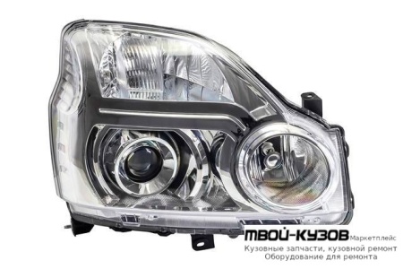ФАРА ПРАВАЯ СТОРОНА (КСЕНОН) ПОД КОРРЕКТОР ЛИНЗОВАННАЯ (DEPO) для Nissan X-TRAIL (03.2007-)