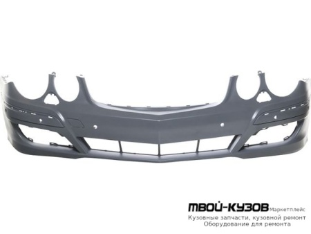 БАМПЕР ПЕРЕДНИЙ ПОД ДАТЧИКИ , П/ОМЫВАТЕЛЬ "ELEGANCE" (ориг.) для Mercedes W211 (07.2002-)