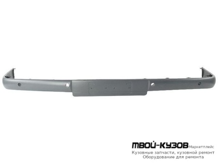 МОЛДИНГ БАМПЕРА ПЕРЕДНИЙ ЦЕНТРАЛ С ОТВ ПОД ДАТЧИКИ ЧЁРНЫЙ (ТАЙВАНЬ) для Mercedes W210 (08.1995 - 08.1999) (09.1999 - 06.2002)