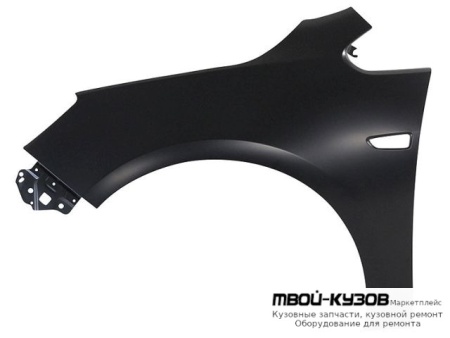 КРЫЛО ПЕРЕДНИЙ ЛЕВАЯ СТОРОНА С ОТВ ПОД ПОВТОРИТЕЛЬ (ТАЙВАНЬ) для Opel ASTRA J (2009-)