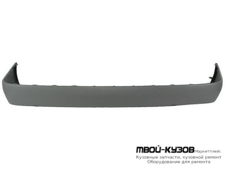 МОЛДИНГ БАМПЕРА ЗАДНИЙ ЦЕНТРАЛ НИЖН ТЕМНО-СЕРЫЙ (ТАЙВАНЬ) для Mercedes W202 (06.1993 - 06.2000)