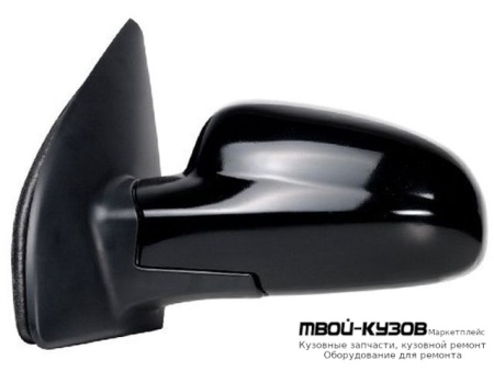 ЗЕРКАЛО ЛЕВАЯ СТОРОНА ЭЛЕКТР С ПОДОГРЕВОМ (ХЭТЧБЭК) (CONVEX) (ТАЙВАНЬ) для Chevrolet AVEO T200 (2004-), Chevrolet AVEO T250 (2006-), Chevrolet AVEO T255 ХЭТЧБЭК (2008-)